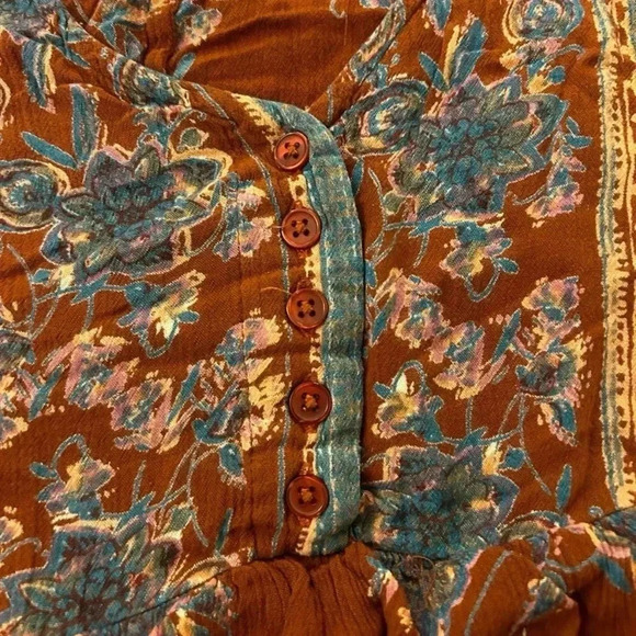 Women’s Bohemian Angie Dress With Pockets Size Small - Picture 4 of 5